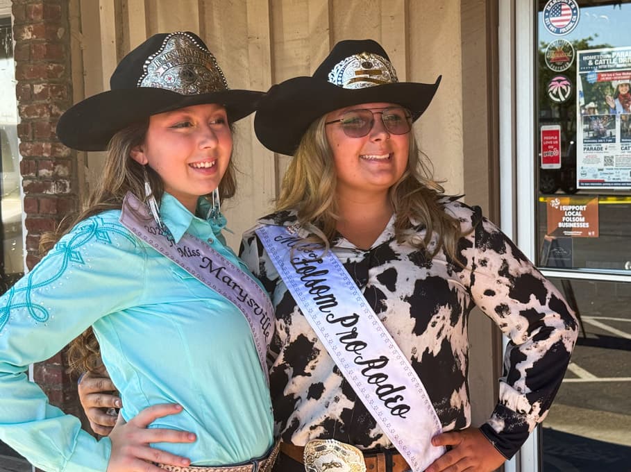 Rodeo Royalty:Painted Ladies, 2026 Rodeo Queen Ride as one for Folsom’s 65th