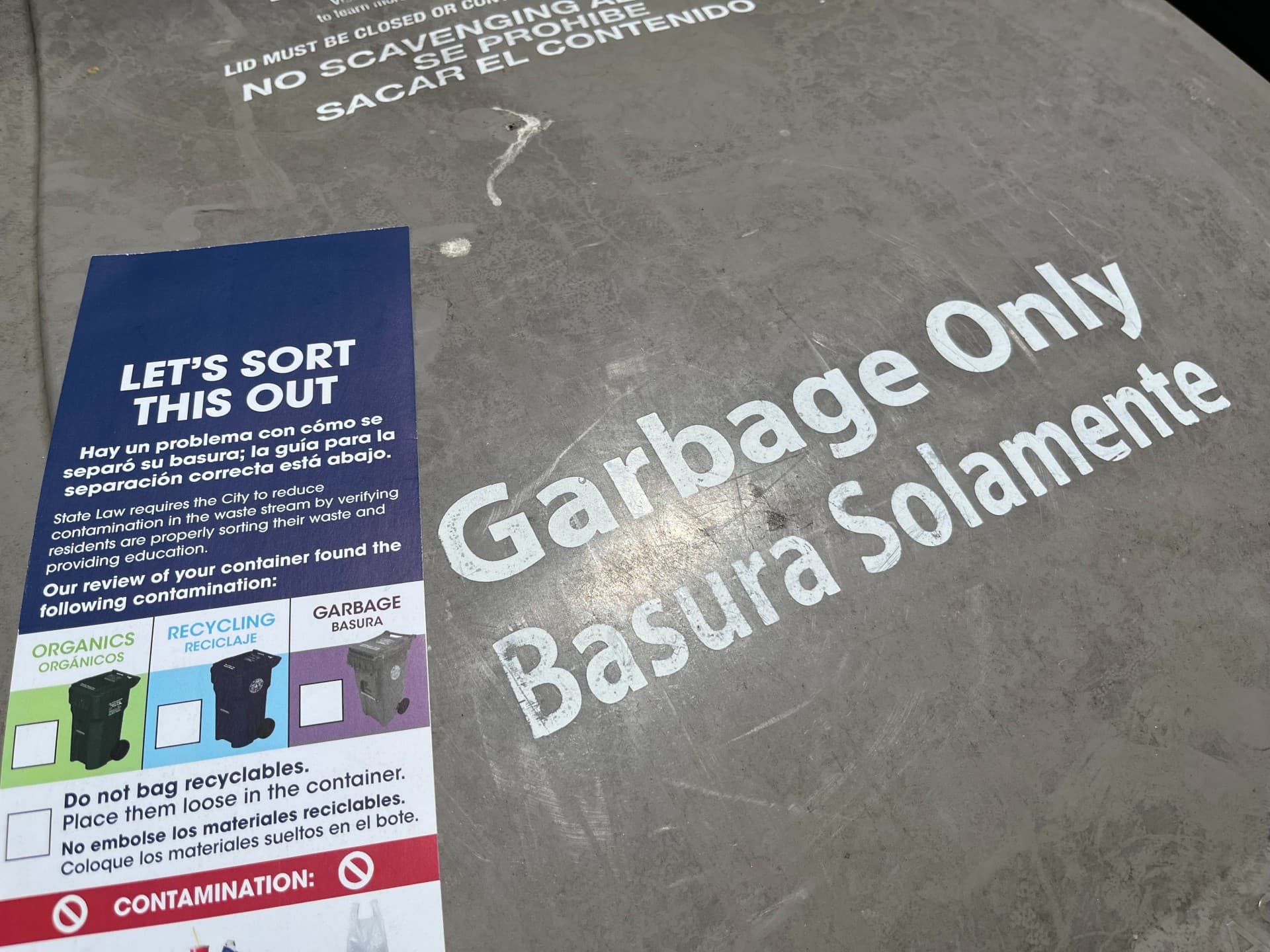 Sacramento city employees will inspect your trash this summer