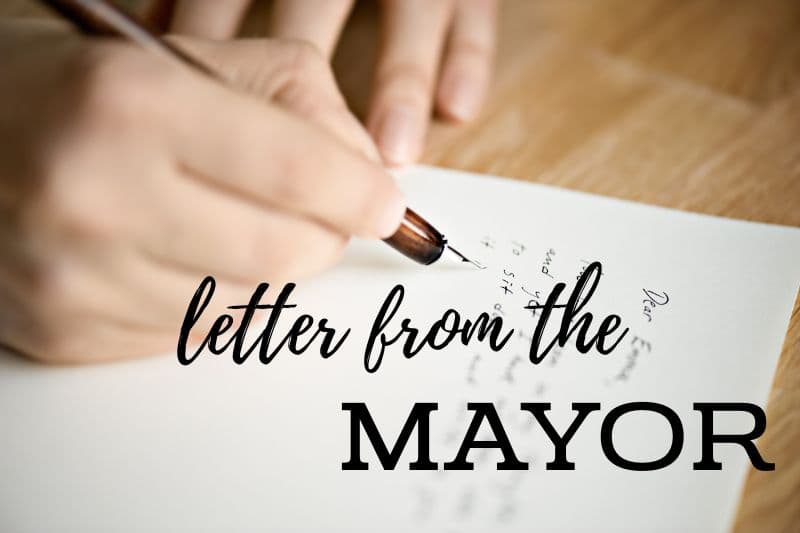 Letter from the Mayor: Community service begins with strong partnerships