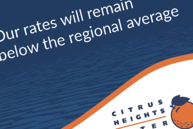Citrus Heights Water District opts to not increase water rates for 2026, 2027