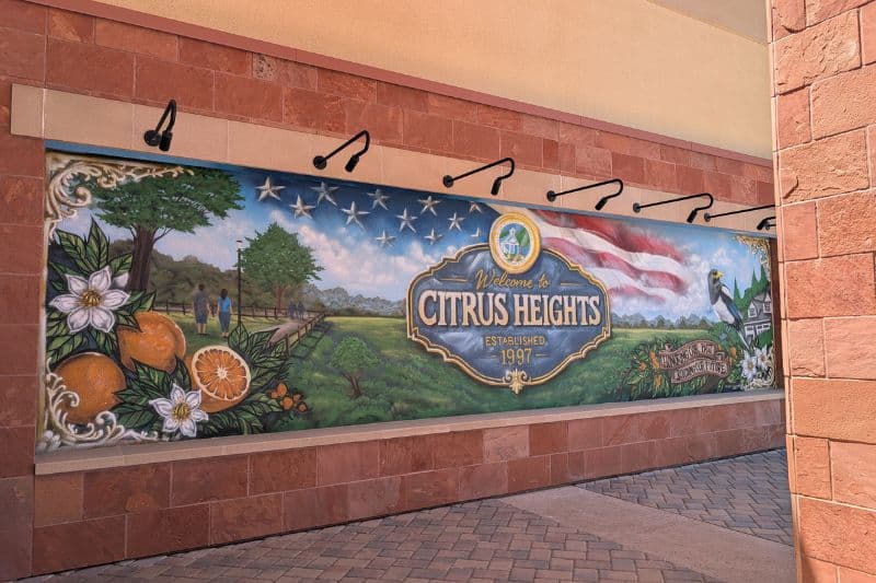 Have you seen this new mural outside City Hall in Citrus Heights?