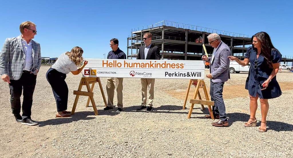 Beaming up: Dignity Health’s new Folsom Ranch facility reaches new heights