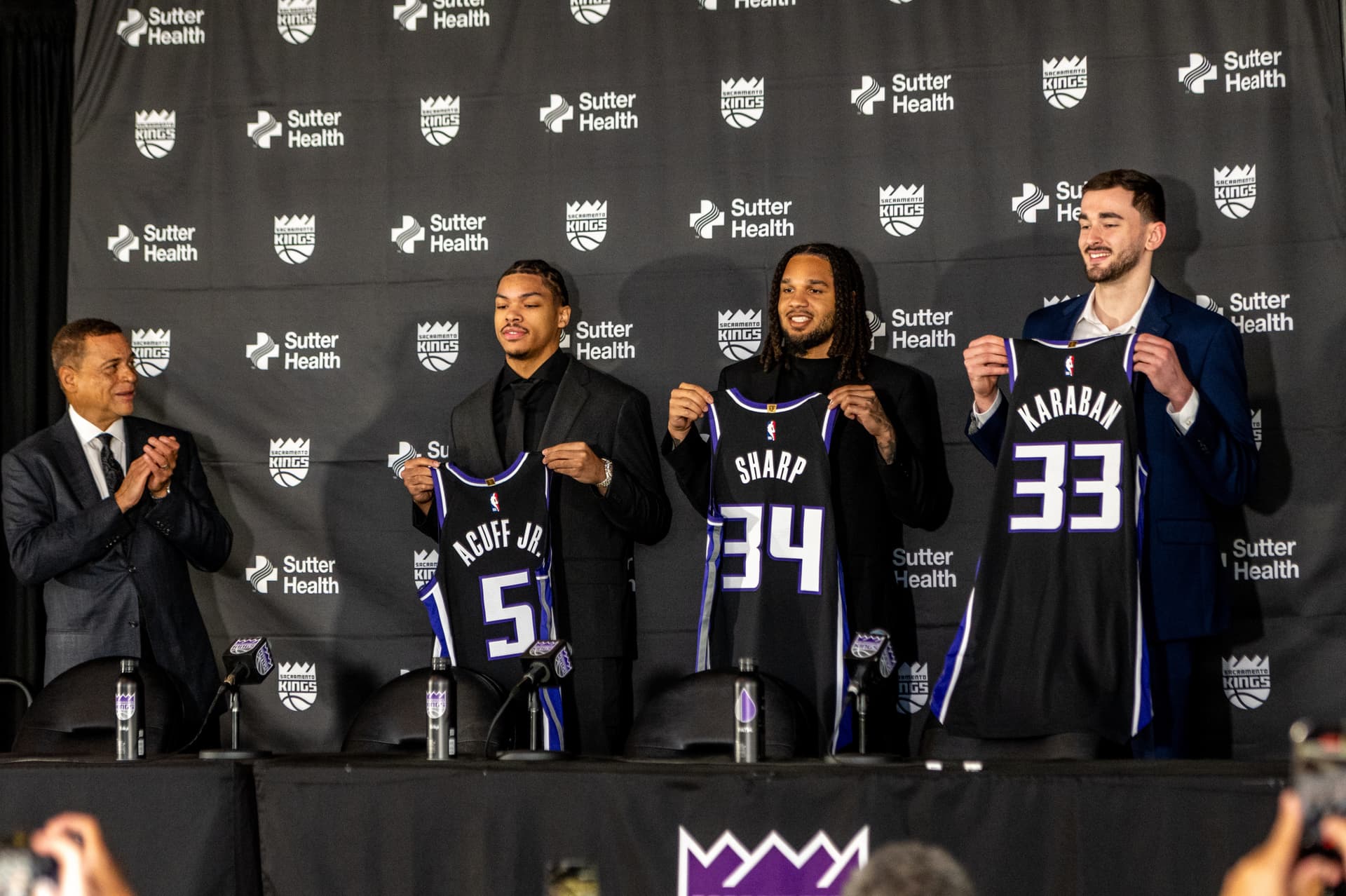 Kings Rookies Acuff, Karaban And Sharp Set For July 4 Debut