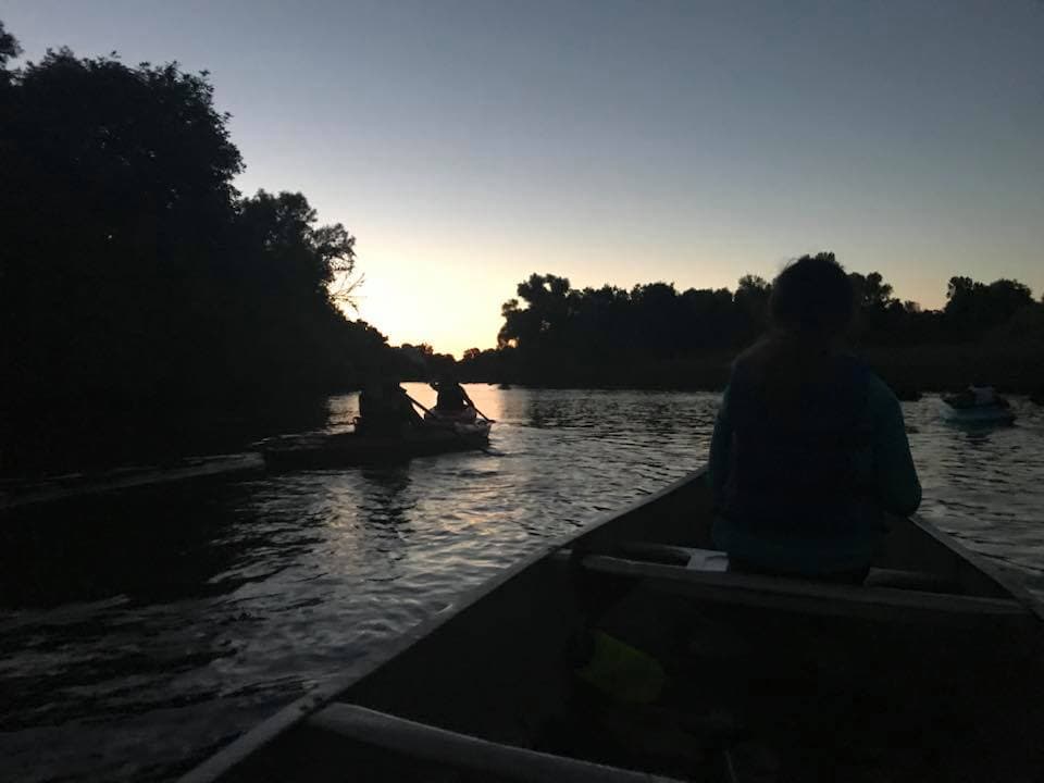 Sunset Bat Flyout Paddle