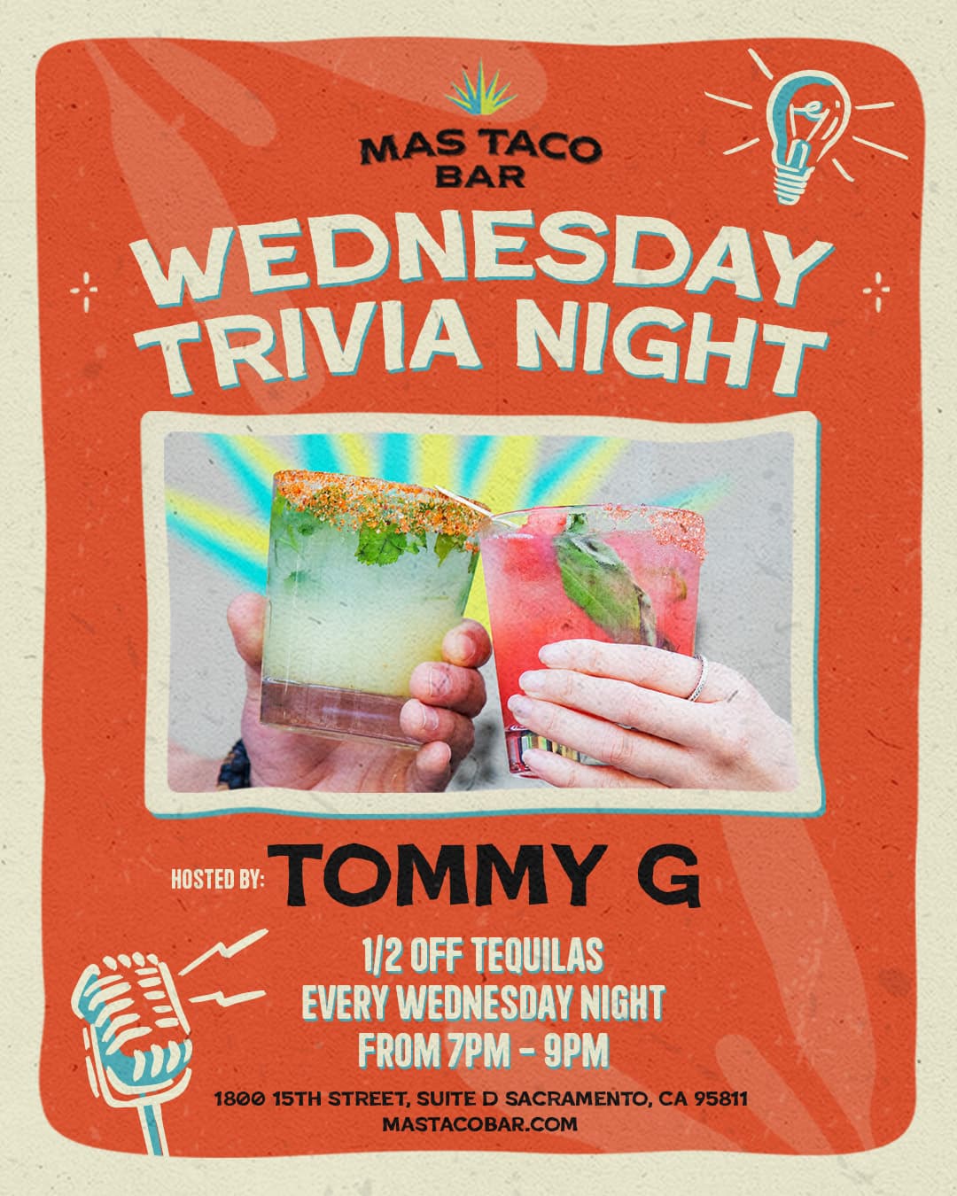 Wednesday Night Trivia at Mas Taco Bar