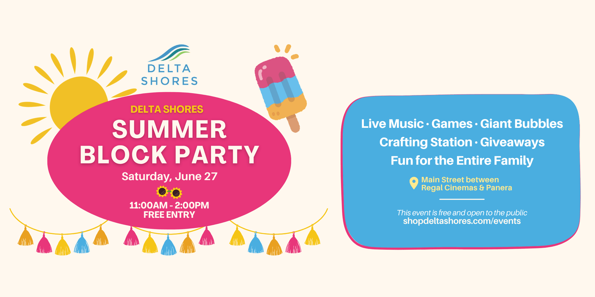 Delta Shores Summer Block Party 2026