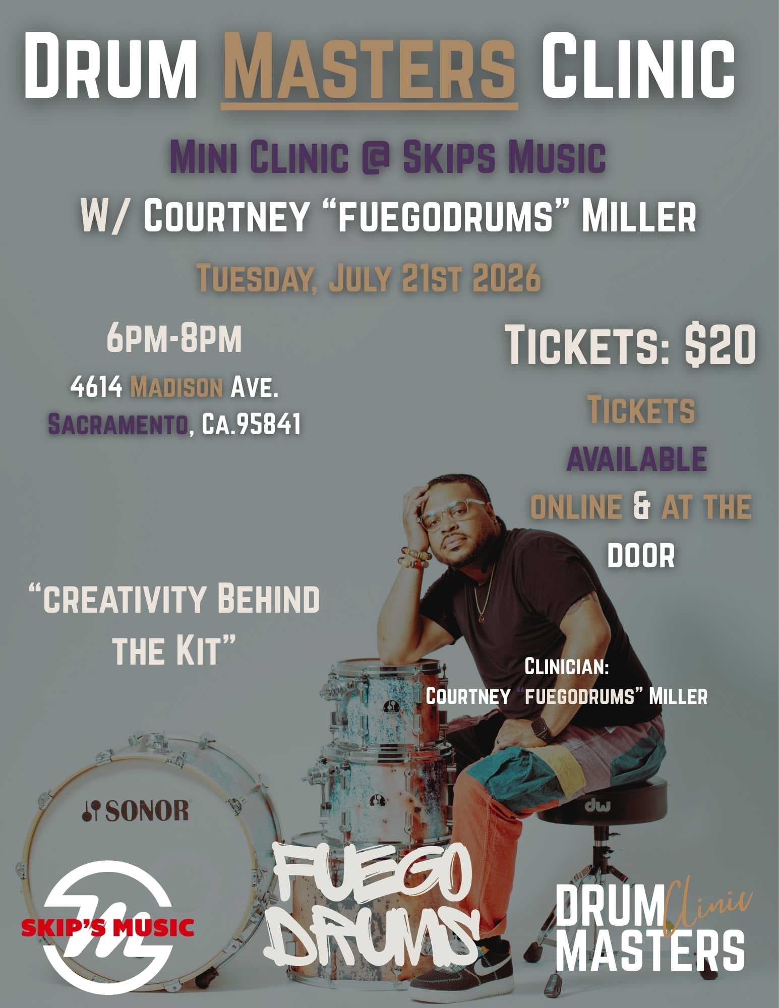 Drum Masters Clinic