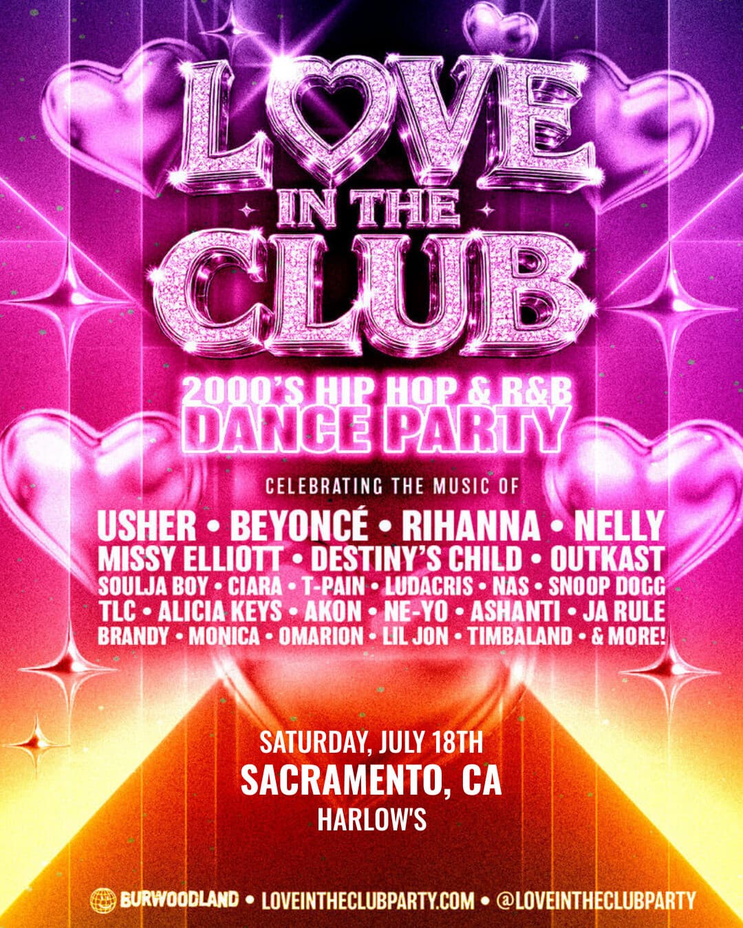 Love in the Club: 2000s Hip-Hop and R'n'B Dance Party
