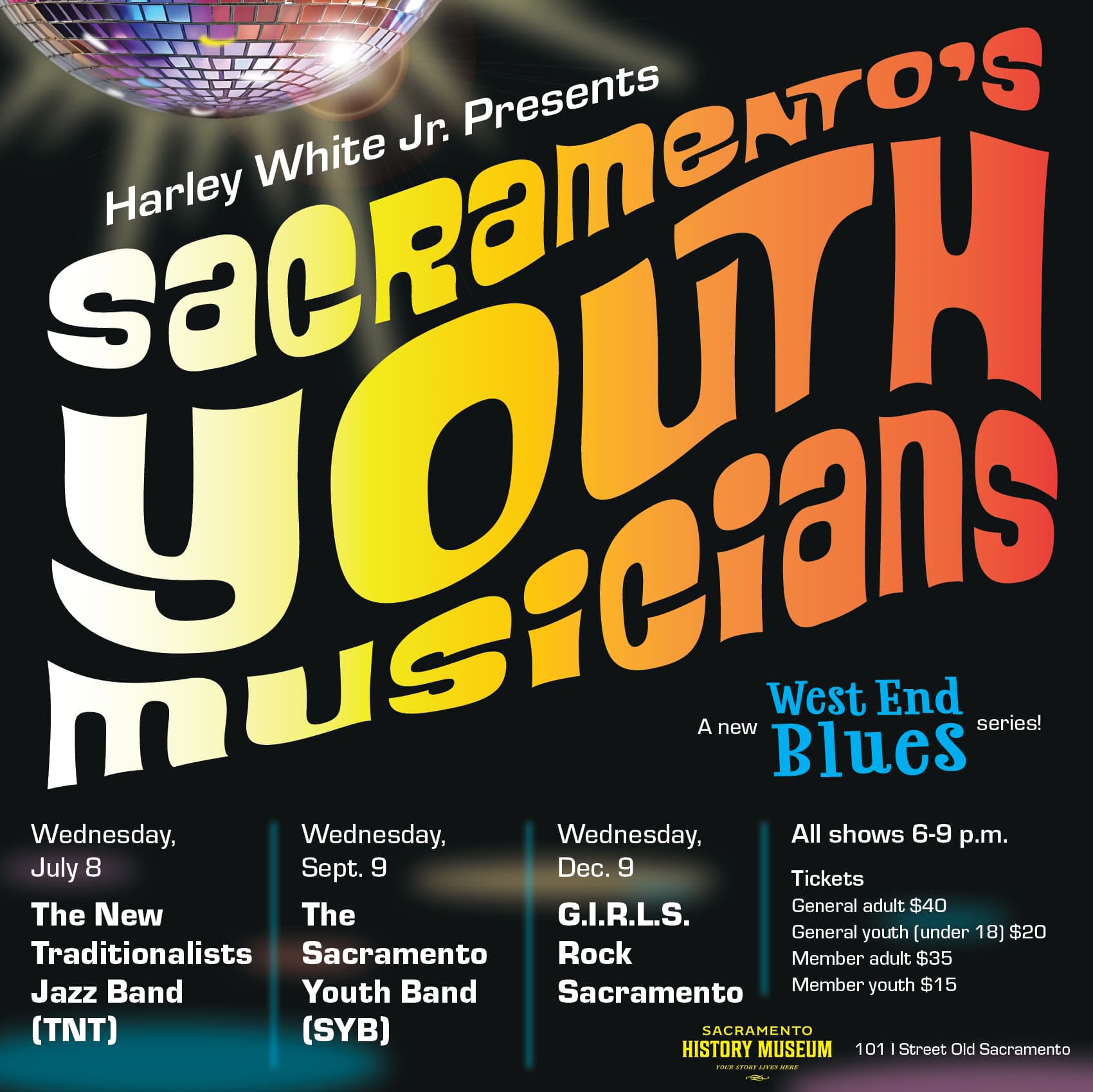 West End Blues: Sacramento Youth's Musicians Series