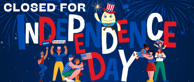 Closed for Independence Day
