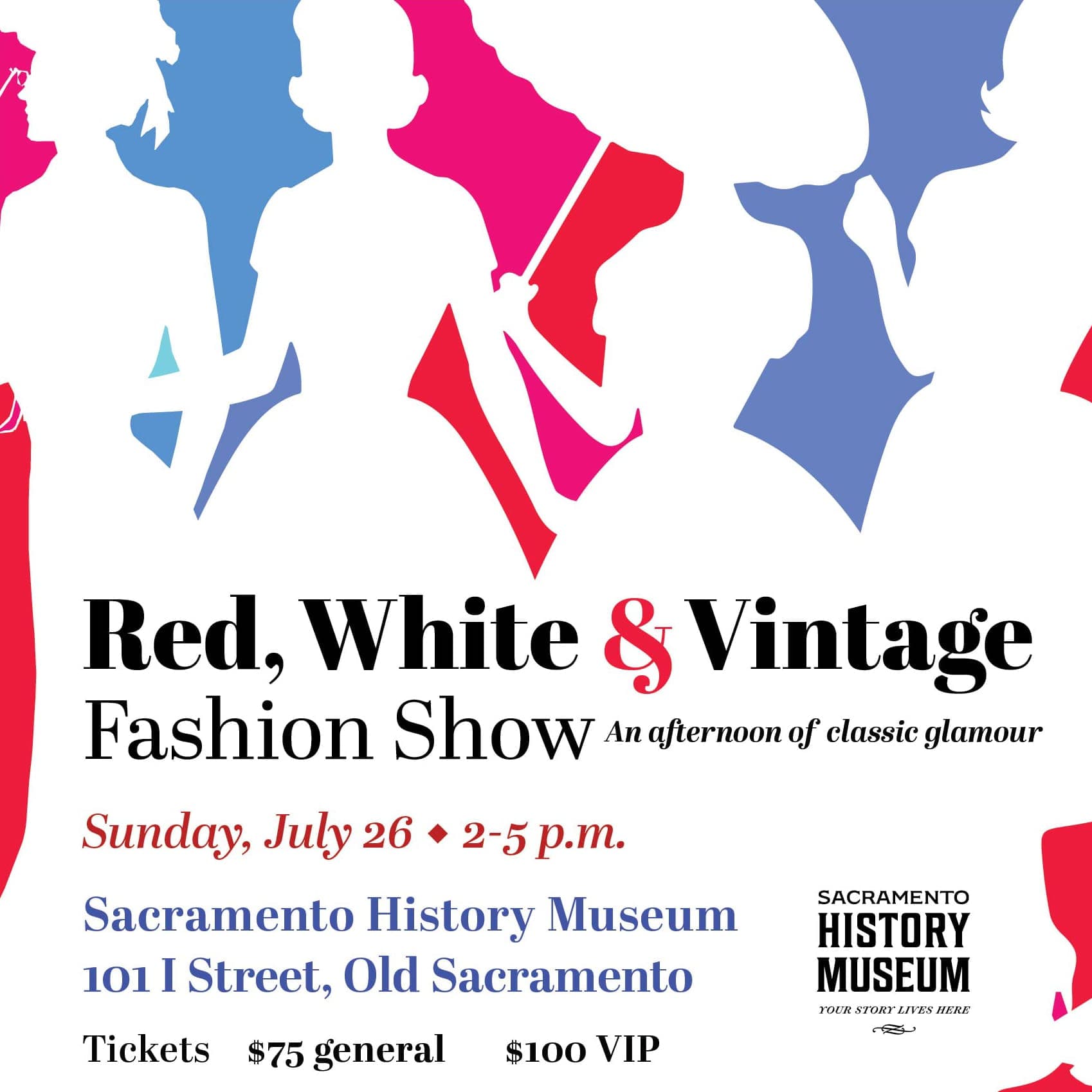 Red, White and Vintage Fashion Show